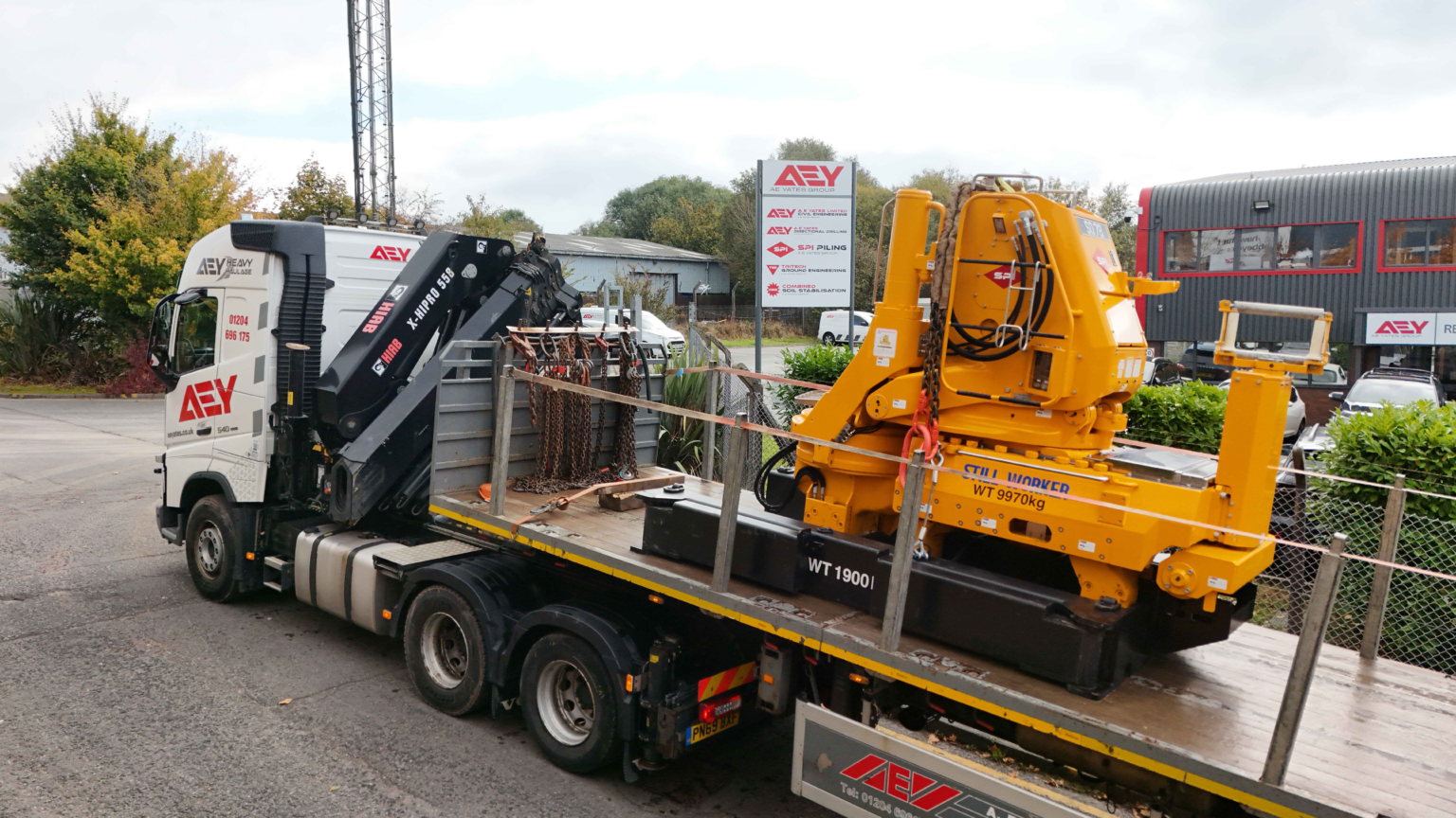 HIAB Services A E Yates Haulage A E Yates