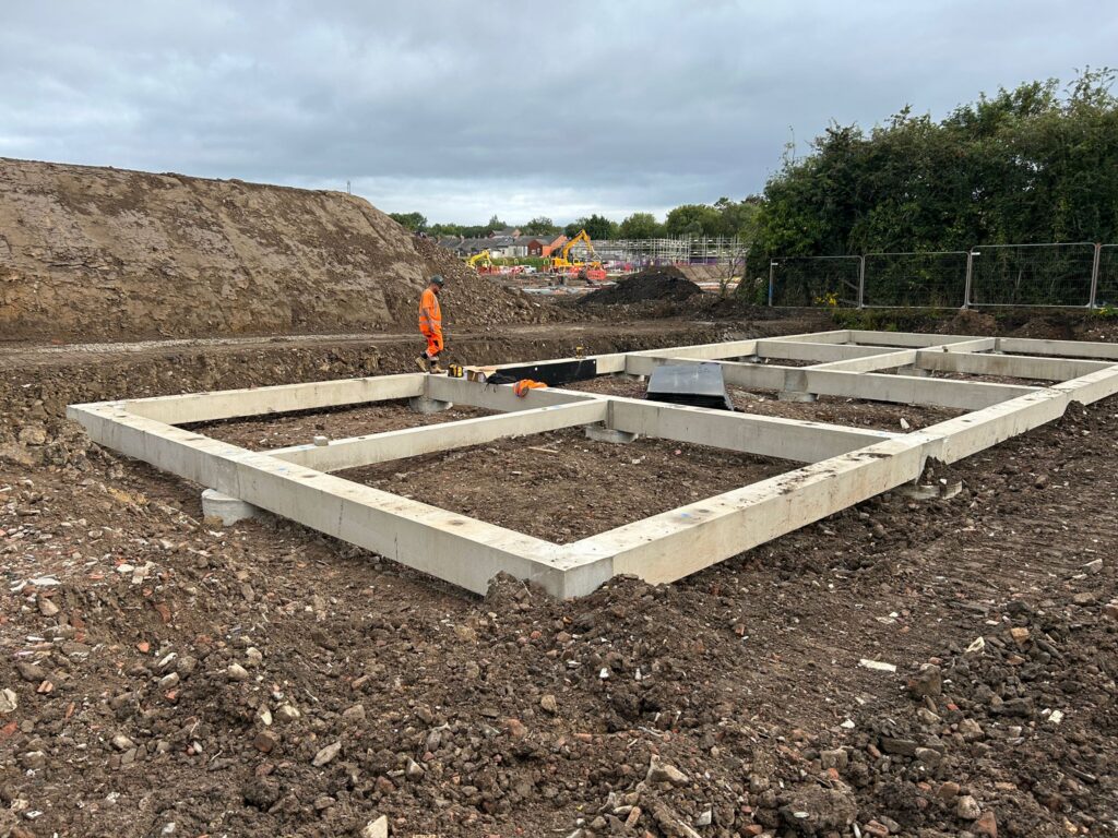 Pre cast Beam system